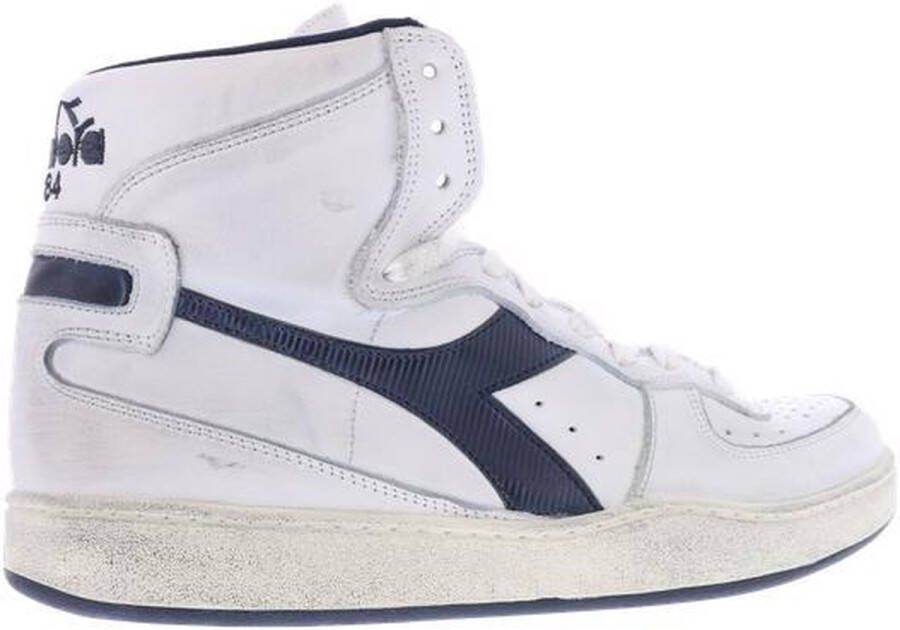 Diadora Heren Mi Basket Used Sneakers Wit