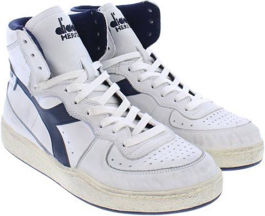 Diadora Heren Mi Basket Used Sneakers Wit