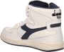 Diadora Sneakers Dames Lage sneakers Damesschoenen Leer MI bask L metal Turquoise - Thumbnail 9