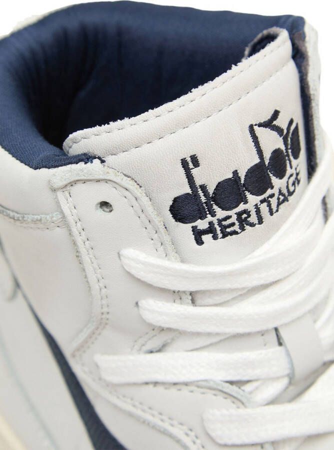 Diadora Heren Mi Basket Used Sneakers Wit