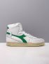 Diadora Heritage mi basket used sneakers wit c0657 white white leer 43 5(9+ ) - Thumbnail 6