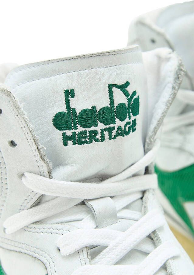 Diadora Heren Mi Basket Used Sneakers Wit