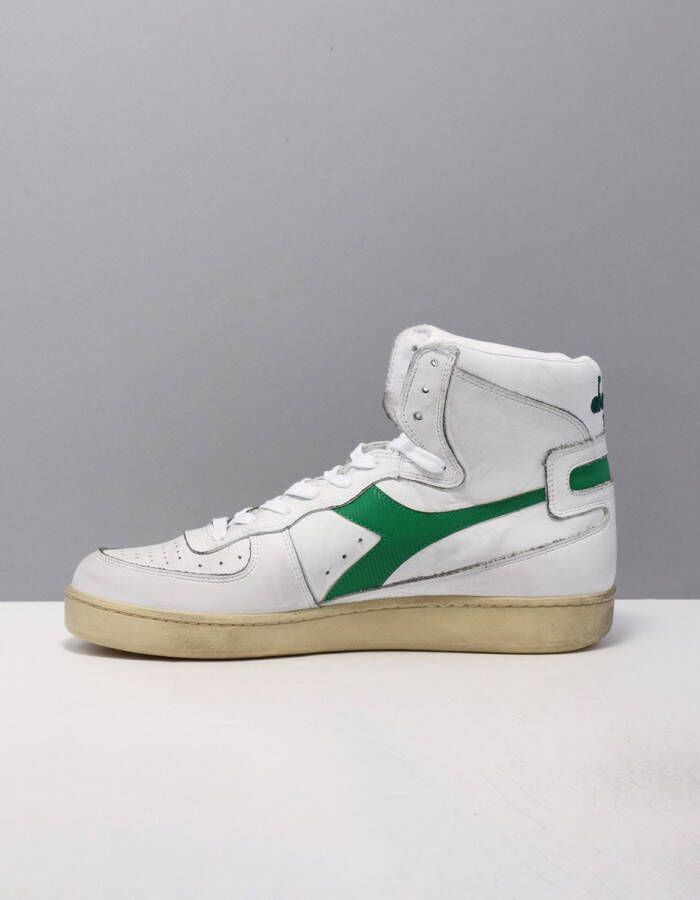 Diadora Heren Mi Basket Used Sneakers Wit