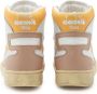 Diadora Heritage mi basket used sneakers heren wit c0657 white white leer 43 5(9+ ) - Thumbnail 7