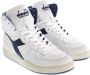 Diadora Sneakers Dames Lage sneakers Damesschoenen Leer MI bask L metal Turquoise - Thumbnail 9