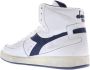 Diadora Sneakers Dames Lage sneakers Damesschoenen Leer MI bask L metal Turquoise - Thumbnail 10