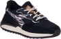 Diadora Jolly Animalier Lage sneakers Dames Zwart - Thumbnail 6