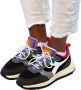 Diadora Jolly Suede Mesh Woman Lage sneakers Dames Zwart - Thumbnail 5