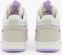 Diadora Magic Basket Demi Label Woman Hoge sneakers Leren Sneaker Dames Wit - Thumbnail 11