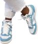 Diadora Magic Basket Demi Woman Hoge sneakers Leren Sneaker Dames Blauw - Thumbnail 10