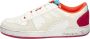 Diadora Magic Basket Low Croco Woman Lage sneakers Leren Sneaker Dames Wit - Thumbnail 7