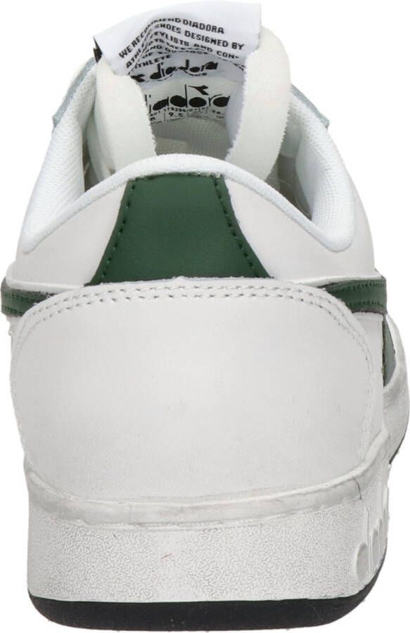 Diadora Magic Basket Low Icona Lage sneakers Leren Sneaker Heren Wit