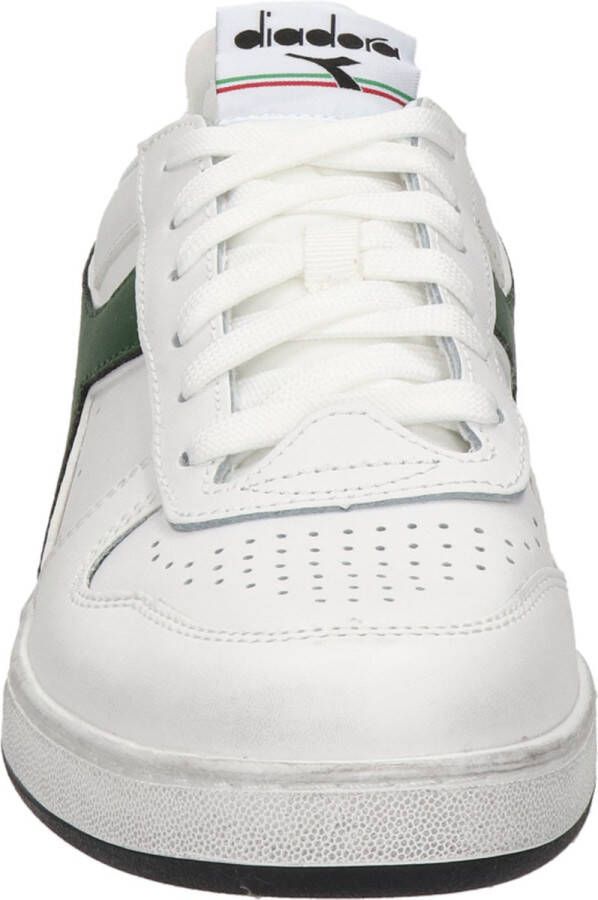 Diadora Magic Basket Low Icona Lage sneakers Leren Sneaker Heren Wit