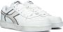 Diadora Magic Basket Low Icona Woman Lage sneakers Leren Sneaker Dames Wit - Thumbnail 6