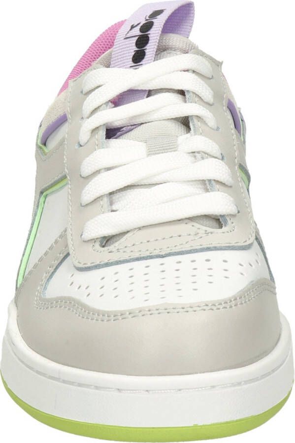 Diadora Magic Basket Low Label Woman Lage sneakers Leren Sneaker Dames Wit