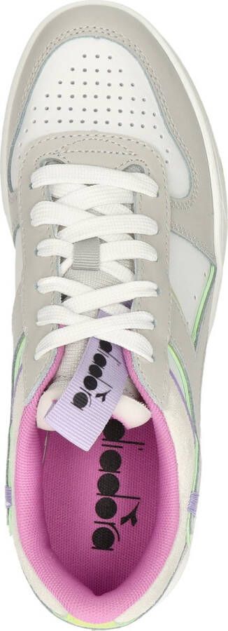 Diadora Magic Basket Low Label Woman Lage sneakers Leren Sneaker Dames Wit