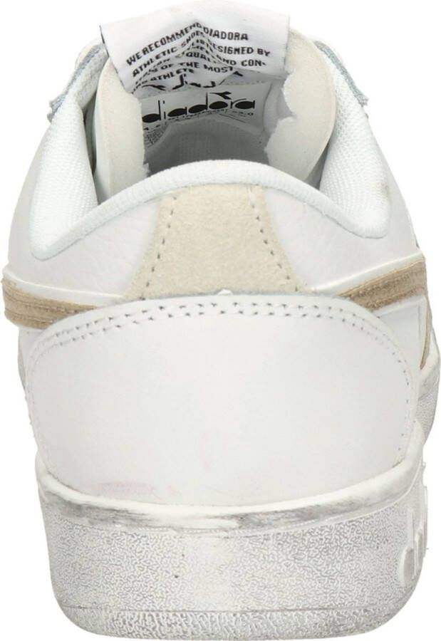 Diadora Magic Basket Low Metal Woman Lage sneakers Leren Sneaker Dames Wit