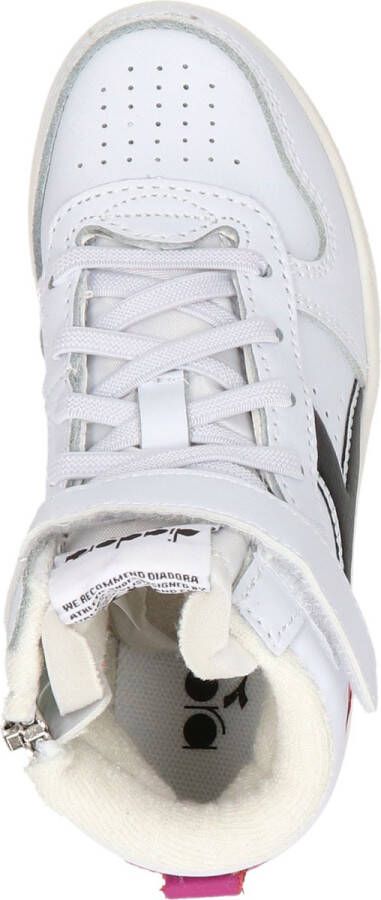 Diadora Magic Basket Mid kids sneaker Wit multi