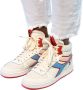 Diadora Magic Basket Mid Label Woman Hoge sneakers Leren Sneaker Dames Wit - Thumbnail 9