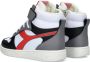 Diadora Magic Basket Mid PS hoge leren sneakers grijs multi - Thumbnail 10