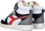 Diadora Magic Basket Mid Ps Hoge sneakers Meisjes Wit - Thumbnail 8