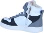 Diadora Magic Basket Mid PS hoge leren sneakers grijs multi - Thumbnail 12
