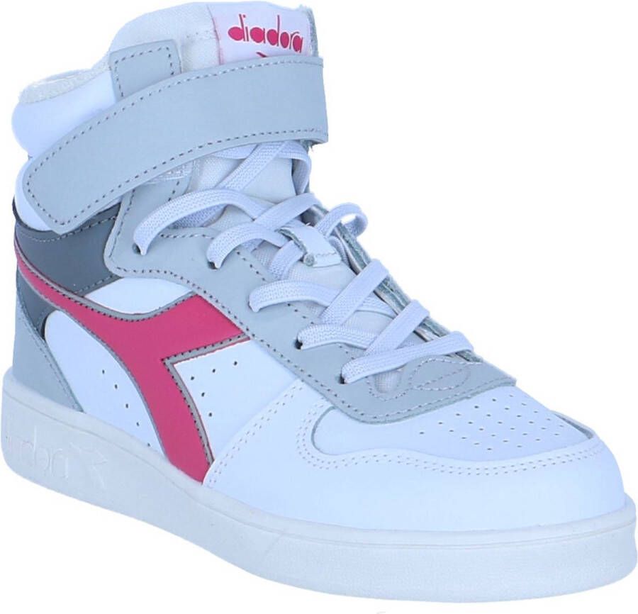 Diadora Magic Basket Mid Ps Hoge sneakers Meisjes Wit