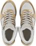 Diadora Sneakers Dames Hoge sneakers Damesschoenen Leer M basket metallic Goud - Thumbnail 6