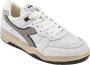 DIADORA Lage Sneakers Led Combi Sneaker Maat: 40 Materiaal: Leer Kleur: Groen - Thumbnail 4