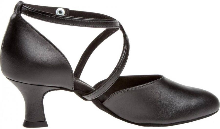 Diamant Dames Ballroom Dansschoenen 048-068-034 Stijldansen Zwart