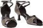 Diamant Dames Latin Dansschoenen 141-077-466 – Brons Suède – 5 cm Hak – - Thumbnail 4