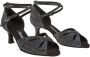 Diamant Dans schoenen Dames Salsa Latin 141-077-183 – Zwart Zilver Holografisch – 5 cm Hak – - Thumbnail 4