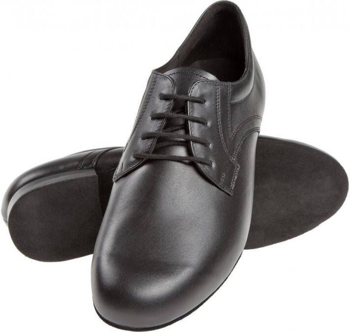 Diamant Heren Ballroom Dansschoenen 085-026-028 Extra Breed Zwart Leer