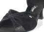 Diamant Salsa Schoenen Dames 141-077-084 – Dansschoenen Latin – Zwart Suède – 5 cm Hak – - Thumbnail 2