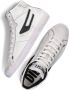 Diesel S-leroji Mid Hoge sneakers Leren Sneaker Heren Wit - Thumbnail 7