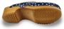 DINA dames klompen zweedse muilen blauw met witte stip - Thumbnail 5