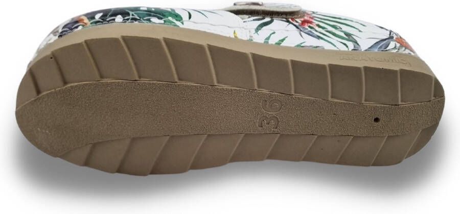 DINA Tropical clogs kunststof zool en medisch voetbed heerlijk gezellig - Foto 3