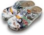DINA Tropical clogs kunststof zool en medisch voetbed heerlijk gezellig - Thumbnail 3
