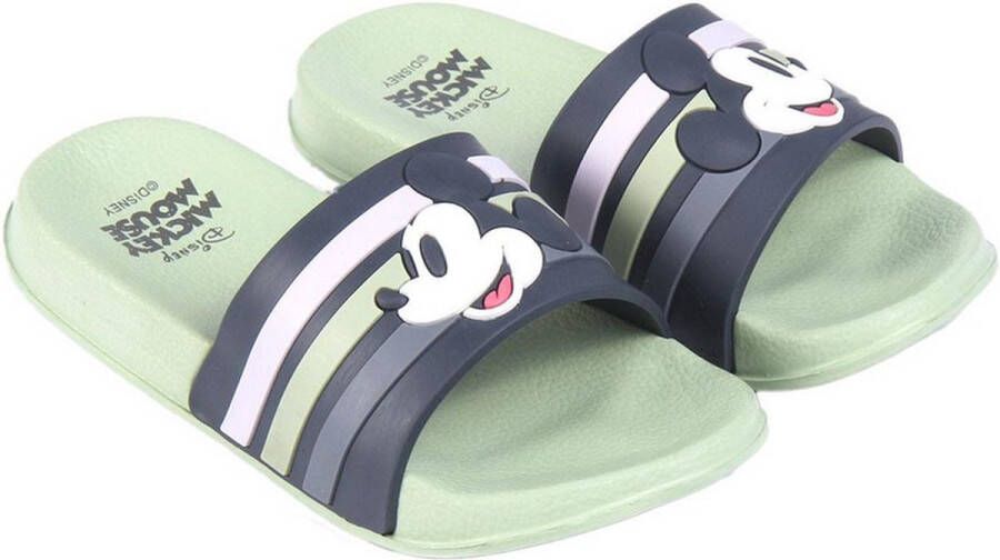 Disney Mickey Mouse Slippers Groen