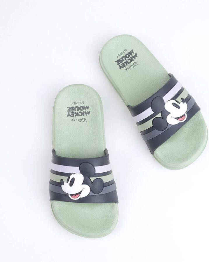 Disney Mickey Mouse Slippers Groen