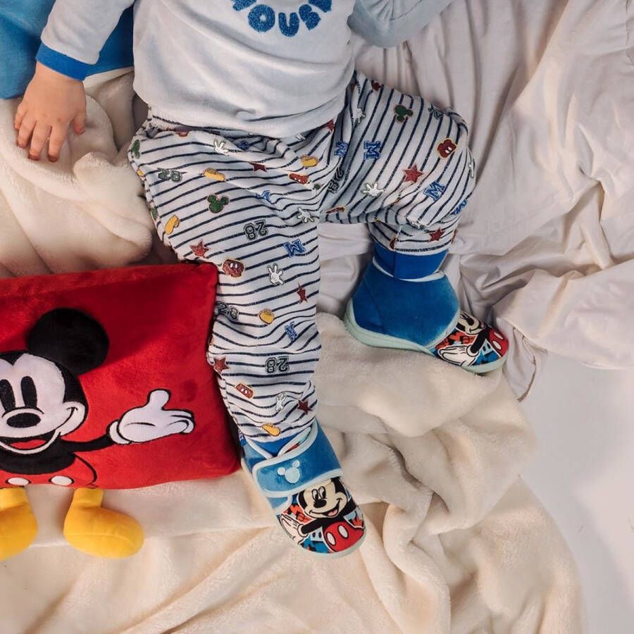 Disney Mickey Mouse Sloffen Blauw - Foto 2