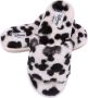 Disney Zwart-beige bontpantoffels Mickey Mouse 36 - Thumbnail 3