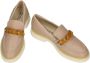 DL Sport Dlsport -Dames nude oud-roze ballerina's & mocassins - Thumbnail 2