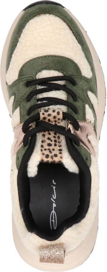 Dolcis dames sneaker Groen multi