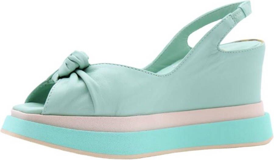 Donna Lei Baguette Sandaal Green Dames