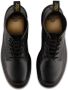 Dr. Martens Zwarte leren gevechtslaars met ritszak en 6 cm platform Black Dames - Thumbnail 9