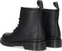 Dr. Martens Dr Martens 1460 K Mono Veterboots Laarzen Met Veters Zwart - Thumbnail 5
