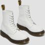 Dr Martens Dr. Martens 1460 PASCAL OPTICAL WHITE VIRA Volwassenen VeterlaarzenHalf hoge schoenen Kleur Wit beige - Thumbnail 11