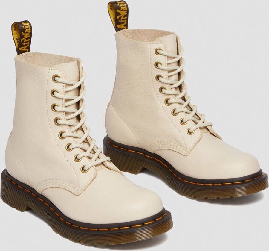 Dr. Martens 1460 Pascal Virginia Parchment Beige Boots