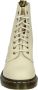 Dr. Martens 1460 PASCAL PARCHMENT BEIGE Volwassenen VeterlaarzenHalf-hoge schoenen Wit beige - Thumbnail 11